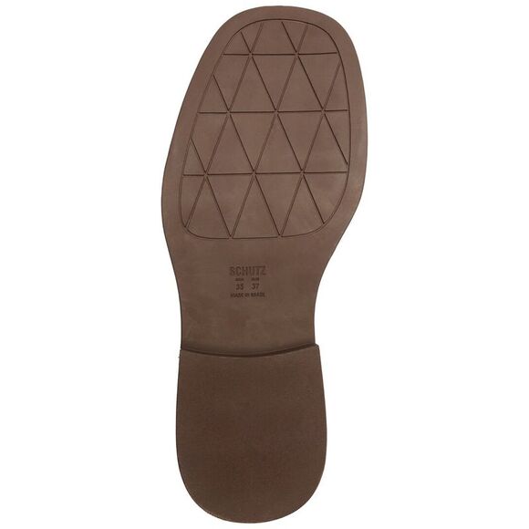 Schutz Jamie Leather Bootie, Brown